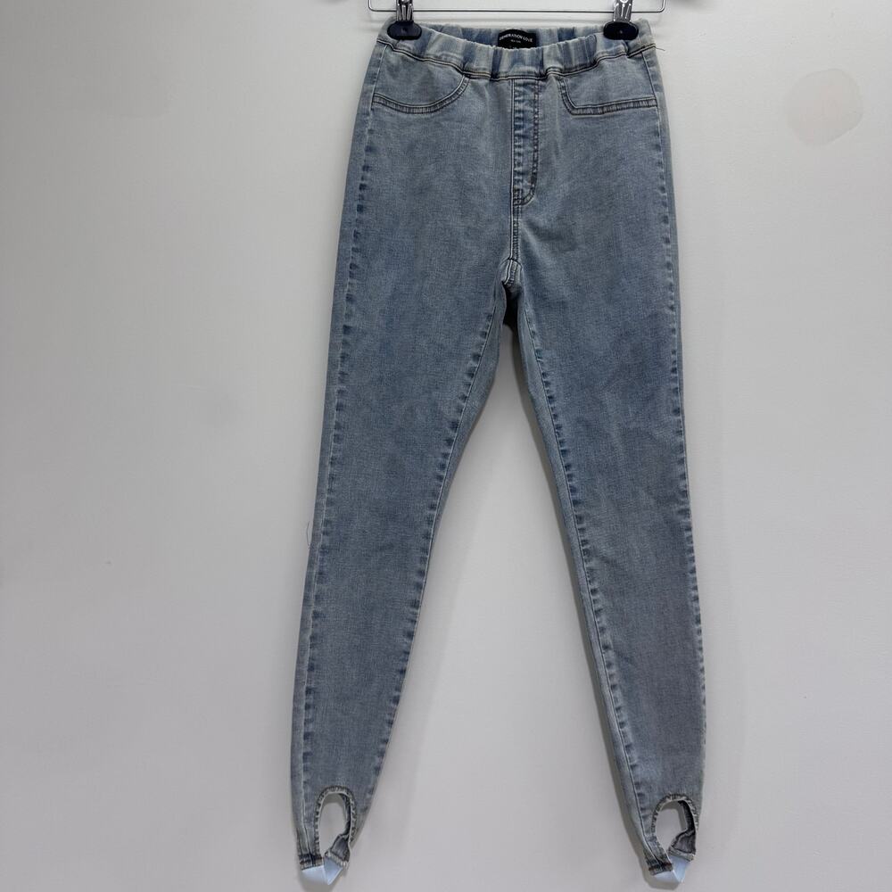 NWOT Generation Love Blue Skinny Jegging sz XS Minimalist Skater Preppy